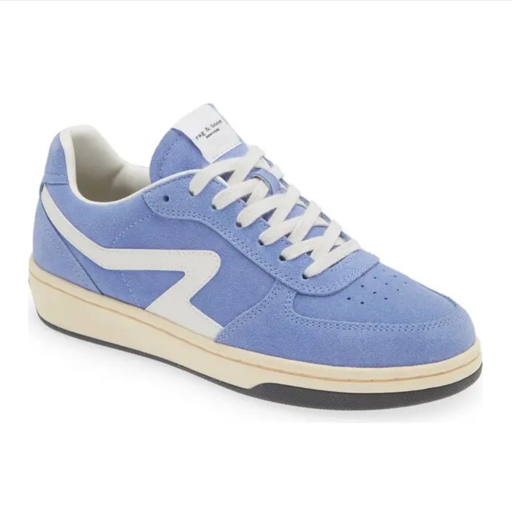 Rag & Bone Blue Suede Court Sneakers - DC